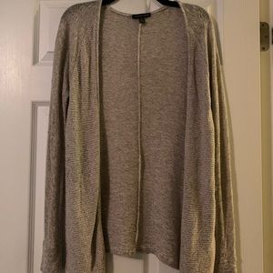 american eagle light cardigan
